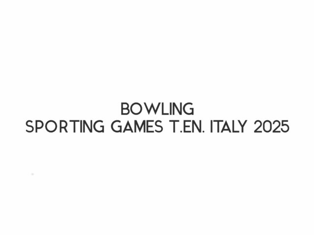 Torneo di BOWLING – Sporting Games T.EN.2025
