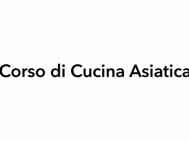 Corso di cucina asiatica